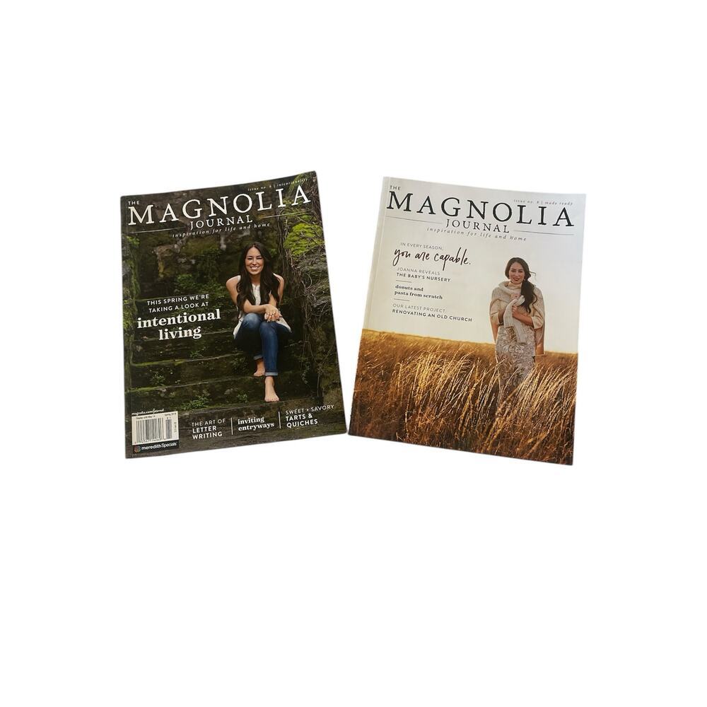 Joanna Gaines  The Magnolia Journal‎ Magazines Spring & Fall 2018